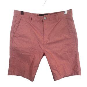 Rodd & Gunn 9" Shorts Mens Size 34 Coral Bermuda Pockets Stretch NWOT